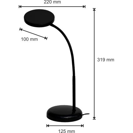 LED Lampa stołowa ANITA LED/6W/230V