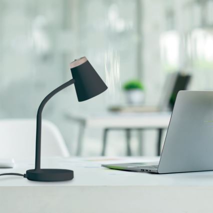 LED Lampa stołowa CHICO LED/4,5W/230V czarna