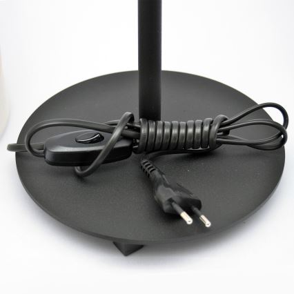 LED Lampa stołowa HELEN 1xE27/15W/230V kremowy/czarny/złoty