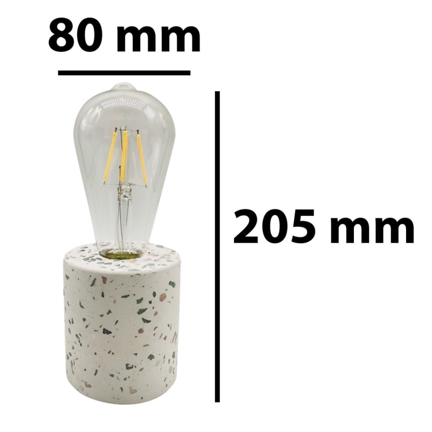 LED Lampa stołowa LASTRYKO LED/4W/5V 2xAA