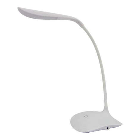 LED Lampa stołowa LED/3,6W/4xAAA/USB biała