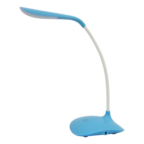 LED Lampa stołowa LED/3,6W/4xAAA/USB niebieska