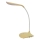 LED Lampa stołowa LED/3,6W/4xAAA/USB żółta