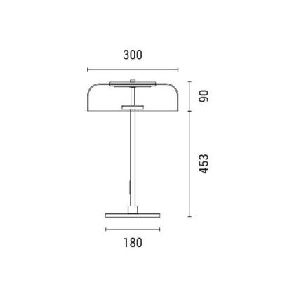 LED Lampa stołowa LED/8W/230V 3000K