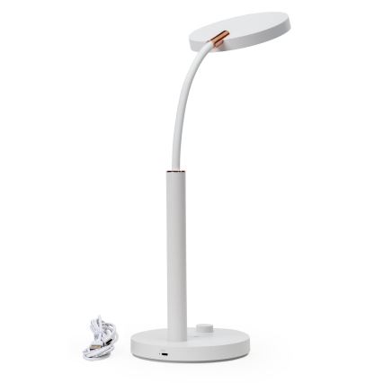 LED Lampa stołowa ściemnialna AURA LED/10W/230V 3700/4200K CRI 97 biały