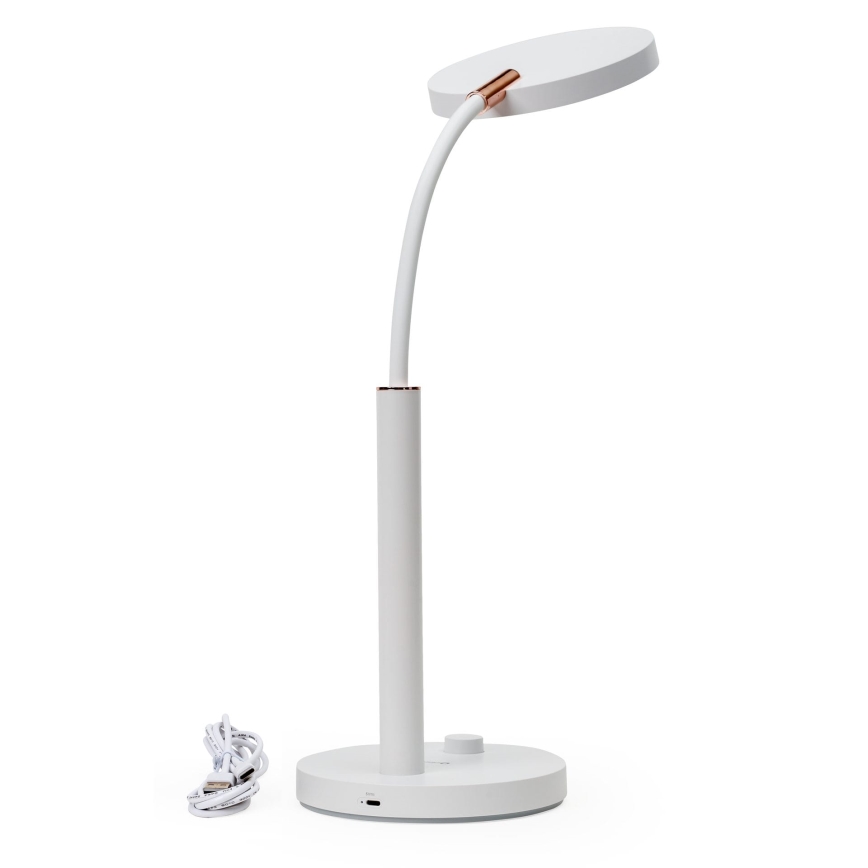 LED Lampa stołowa ściemnialna AURA LED/10W/230V 3700/4200K CRI 97 biały