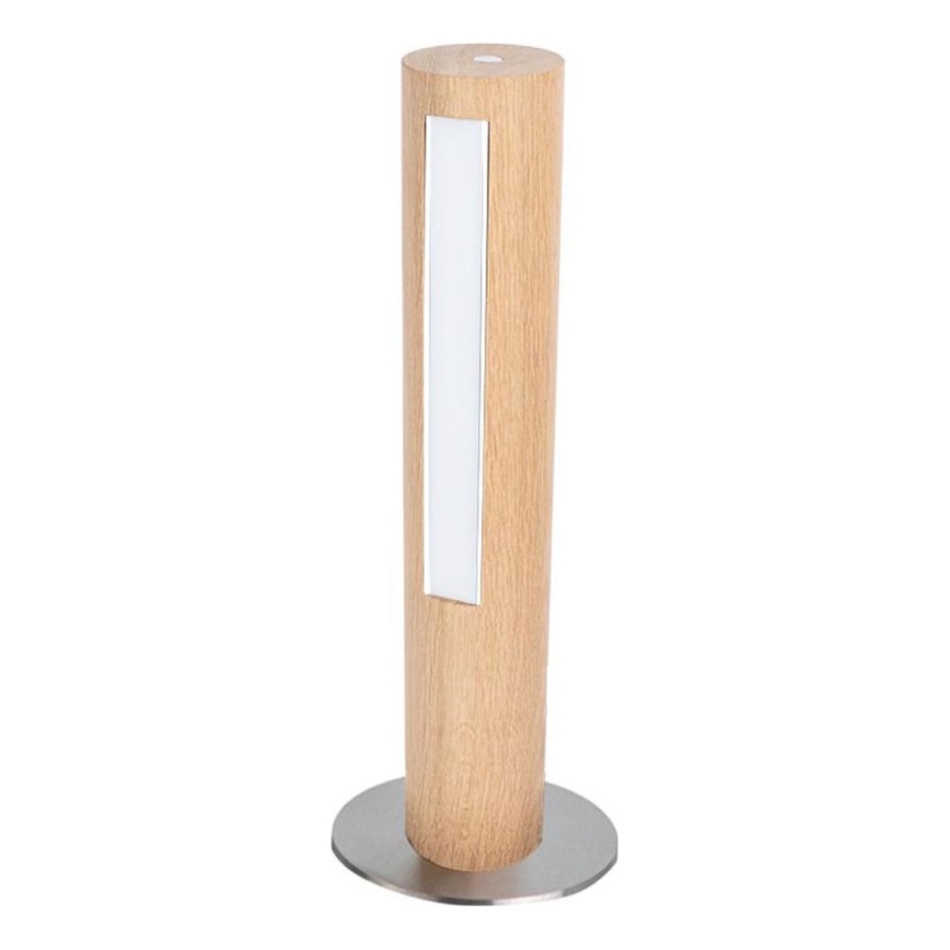 LED Lampa stołowa ściemnialna CONOR LED/9W/230V dąb