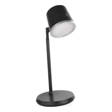 LED Lampa stołowa ściemnialna do ładowania 4w1 LED/6W/3,7V 3000K/4000K/6500K 1500mAh czarna