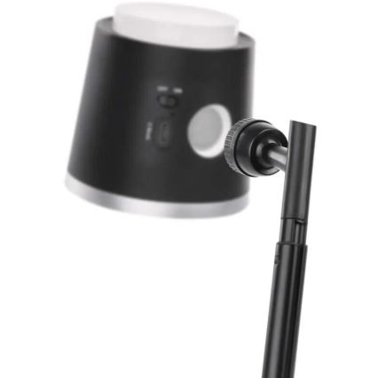LED Lampa stołowa ściemnialna do ładowania 4w1 LED/6W/3,7V 3000K/4000K/6500K 1500mAh czarne