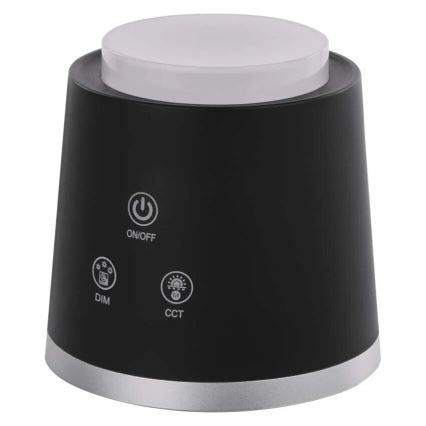 LED Lampa stołowa ściemnialna do ładowania 4w1 LED/6W/3,7V 3000K/4000K/6500K 1500mAh czarne