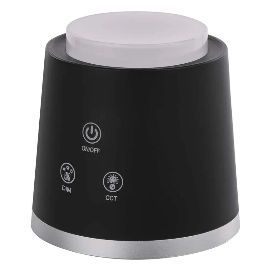 LED Lampa stołowa ściemnialna do ładowania 4w1 LED/6W/3,7V 3000K/4000K/6500K 1500mAh czarne