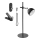 LED Lampa stołowa ściemnialna do ładowania magnetyczna 4w1 LED/4,2W/3,7V 4000K 1200mAh czarne