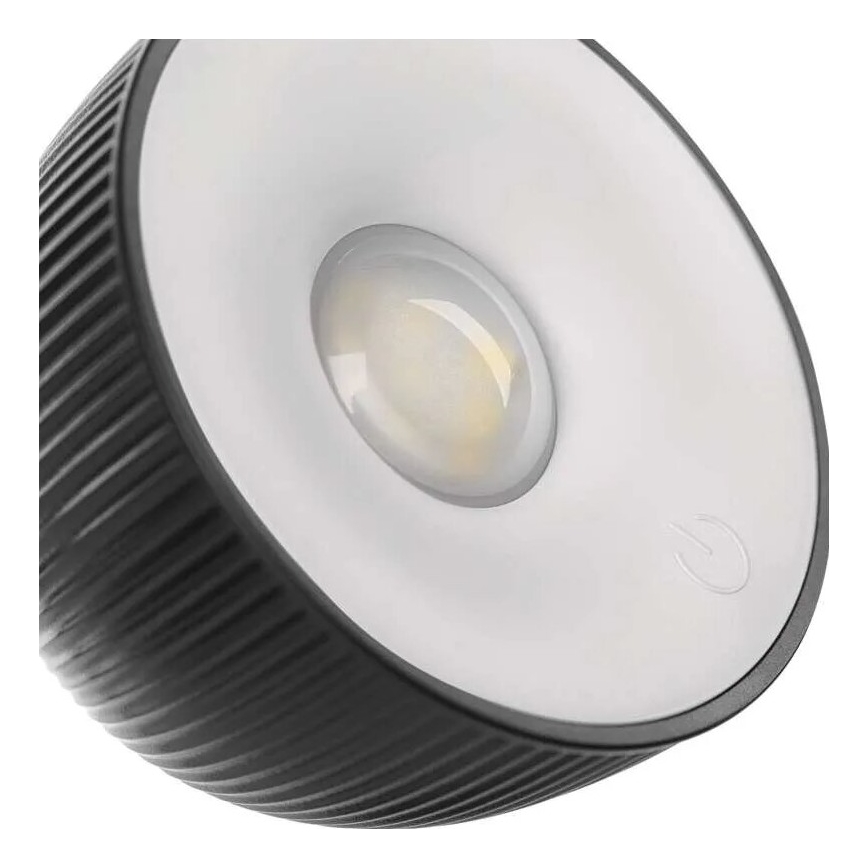 LED Lampa stołowa ściemnialna do ładowania magnetyczna 4w1 LED/4,2W/3,7V 4000K 1200mAh czarne