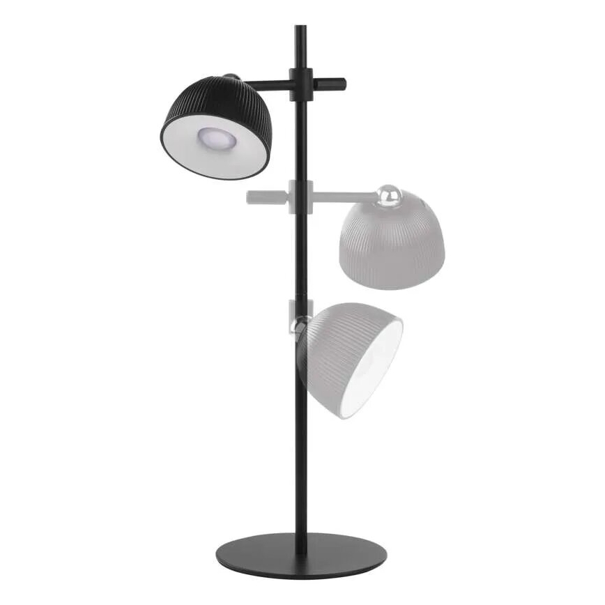 LED Lampa stołowa ściemnialna do ładowania magnetyczna 4w1 LED/4,2W/3,7V 4000K 1200mAh czarne