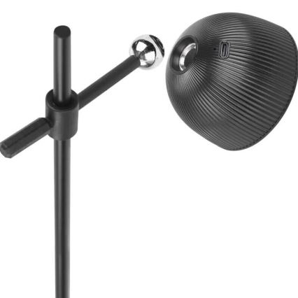 LED Lampa stołowa ściemnialna do ładowania magnetyczna 4w1 LED/4,2W/3,7V 4000K 1200mAh czarne