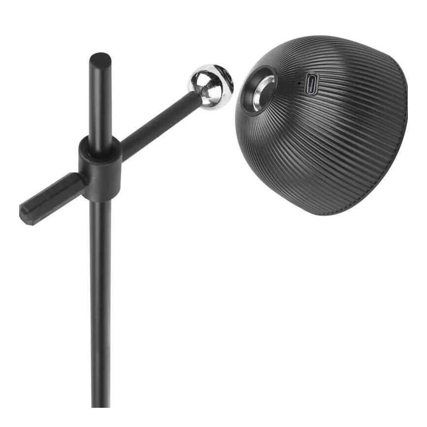 LED Lampa stołowa ściemnialna do ładowania magnetyczna 4w1 LED/4,2W/3,7V 4000K 1200mAh czarne