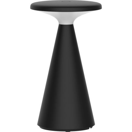 LED Ściemn. dotykowa zewn. lampa stołowa PAROS LED/1,8W/5V USB 1800 mAh IP44 czarny