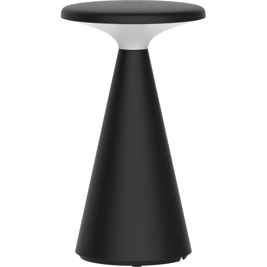 LED Ściemn. dotykowa zewn. lampa stołowa PAROS LED/1,8W/5V USB 1800 mAh IP44 czarny