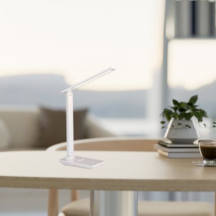 LED Lampa stołowa ściemnialna POST LED/5W/5V 3000-6500K biały
