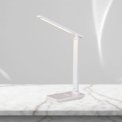 LED Lampa stołowa ściemnialna POST LED/5W/5V 3000-6500K biały
