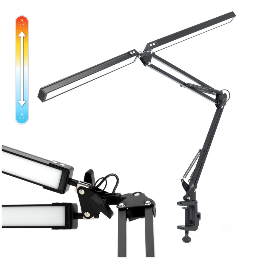 LED Lampa stołowa ściemnialna TENUIX DUO 2xLED/14W/230V 3000-6000K