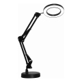 LED Lampa stołowa ściemnialna ze szkłem powiększającym LED/10W/230V 3000/4500/6000K