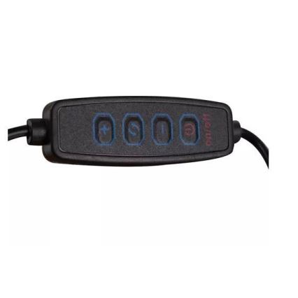 LED Lampa stołowa ściemnialna ze szkłem powiększającym LED/6W/5V 3000K/4000K/6000K biała