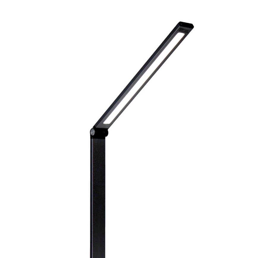LED Lampa stołowa z bezprzewodową ładowarką LED/10W/230V 3000/4000/4500/5000/6000K czarny