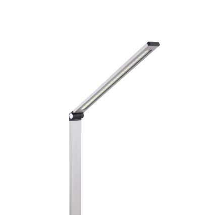 LED Lampa stołowa z bezprzewodową ładowarką LED/10W/230V 3000/4000/4500/5000/6000K matowy chrom
