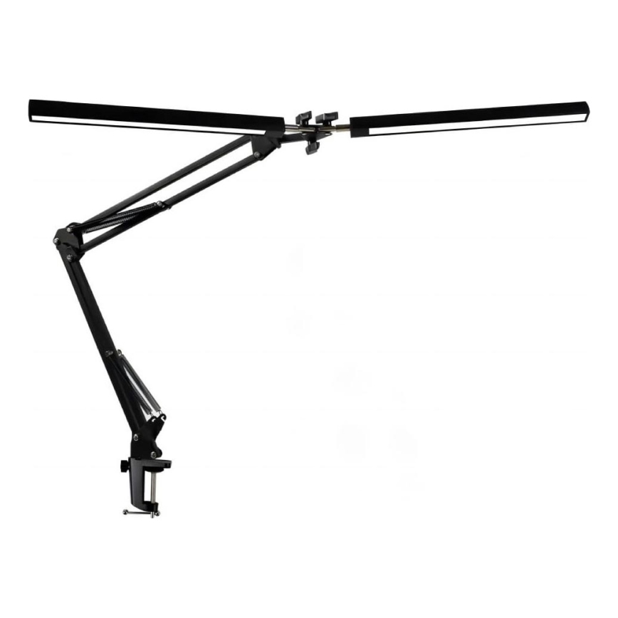 LED Lampa stołowa z klipsem 2xLED/10W/230V 2800-6800K