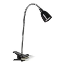 LED Lampa stołowa z klipsem LED/2,5W/230V czarny