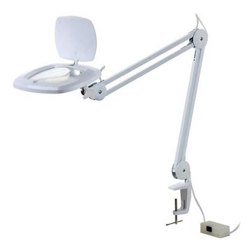LED Lampa stołowa z lupą LED/7W/230V 6500K biały