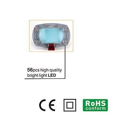 LED Lampa stołowa z lupą LED/7W/230V 6500K biały