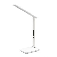 LED Lampa stołowa z wyświetlaczem LED/9W/230V biała