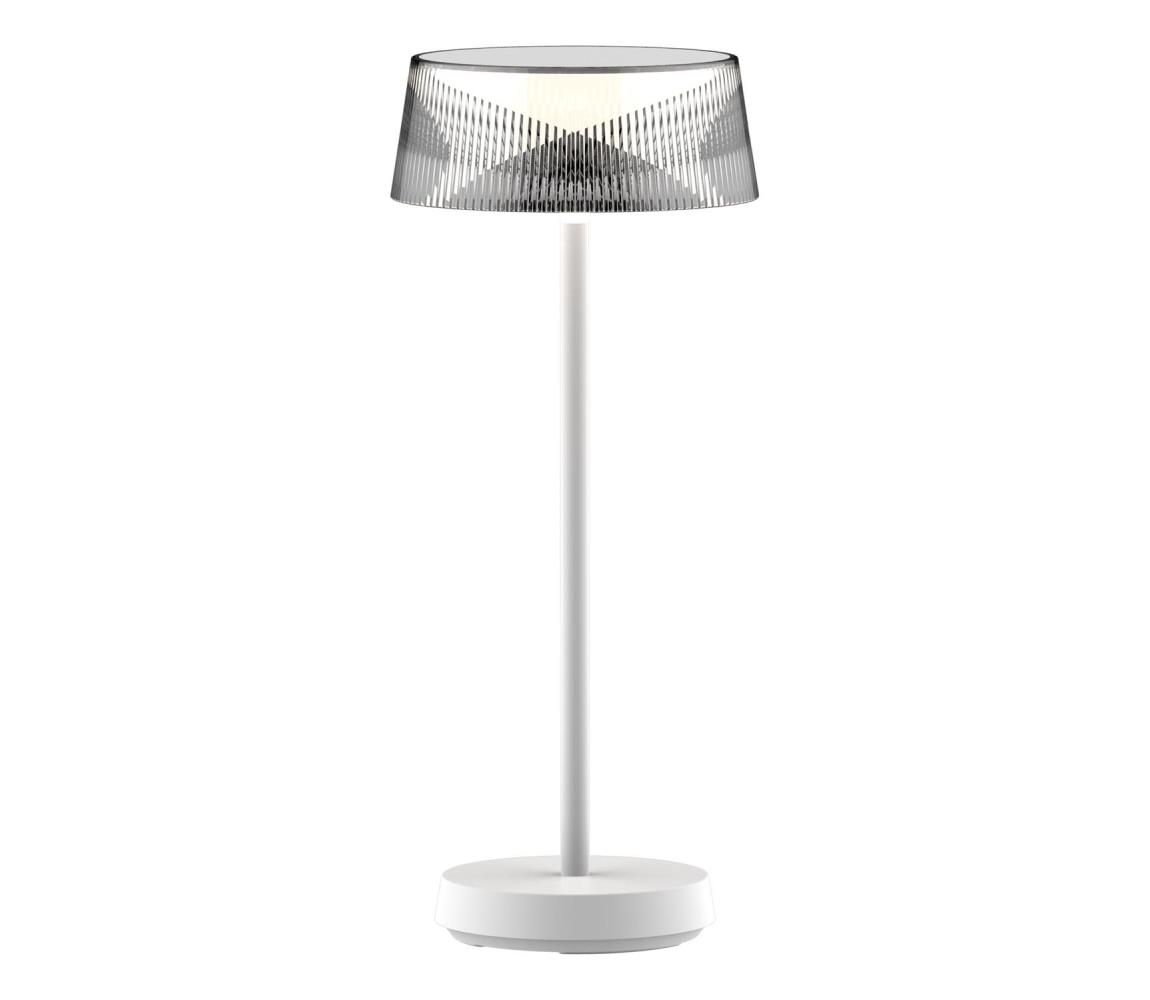 LED Lampa stołowa ściemnialna CASABLANCA LED/3,4W/5V USB 3600 mAh IP44 biały