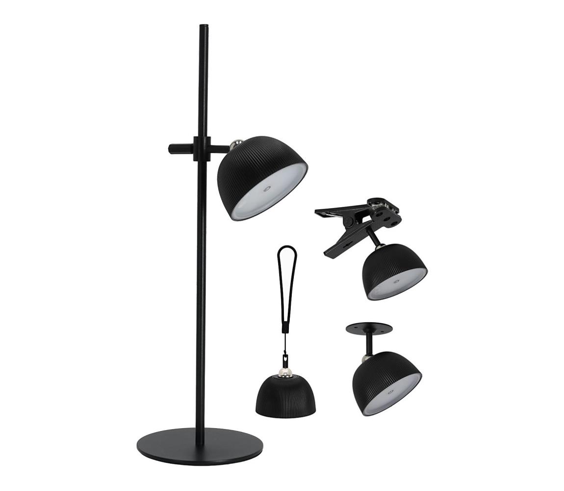 LED Lampa stołowa ściemnialna do ładowania LED/3,5W/5V 3000/4000/6500K czarne