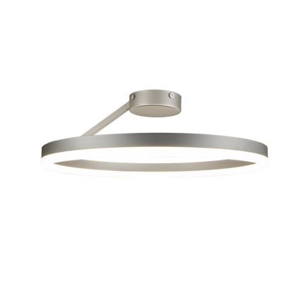 Lampa sufitowa LED ściemnialna LED/40W/230V 3000-6500K matowy chrom + pilot do zdalnego sterowania