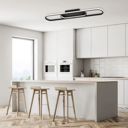 LED Lampa sufitowa CORDOBA LED/26W/230V czarna
