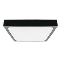 LED Lampa sufitowa do łazienki LED/30W/230V 4000K IP44 42x42 cm czarna