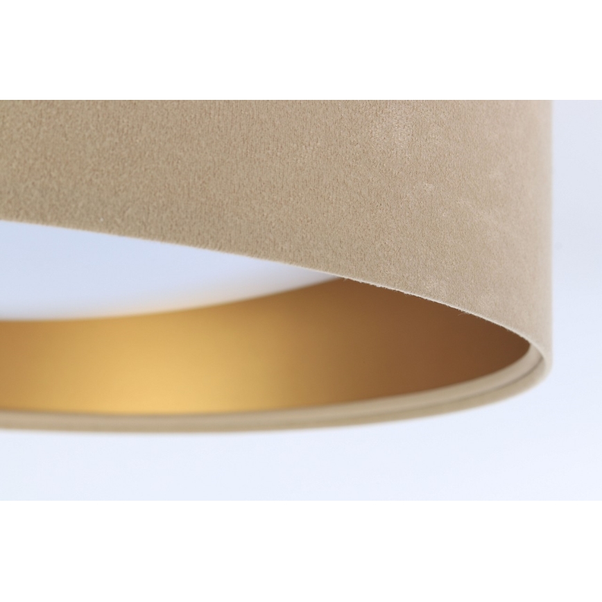 LED Lampa sufitowa GALAXY 1xLED/24W/230V śr. 44 cm beżowo-złota