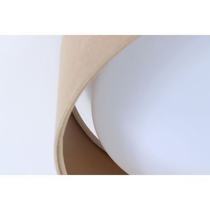 LED Lampa sufitowa GALAXY 1xLED/24W/230V śr. 44 cm beżowo-złota