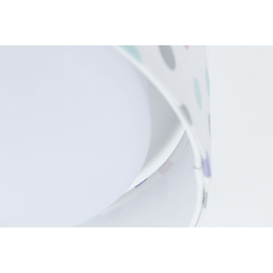 LED Dziecięca lampa sufitowa GALAXY KIDS LED/24W/230V kolorowe kropki