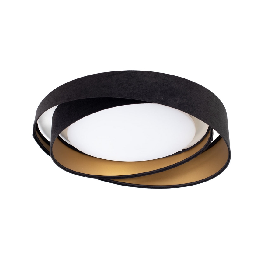 LED lampa sufitowa GALAXY MODERN LED/24W/230V śr. 55 cm czarny/złoty