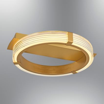 LED Lampa sufitowa JESI LED/2W/230V 3000K złota