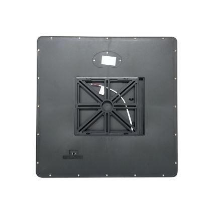 LED Lampa sufitowa LED/40W/230V 3000/4000/6500K 50x50 cm czarna