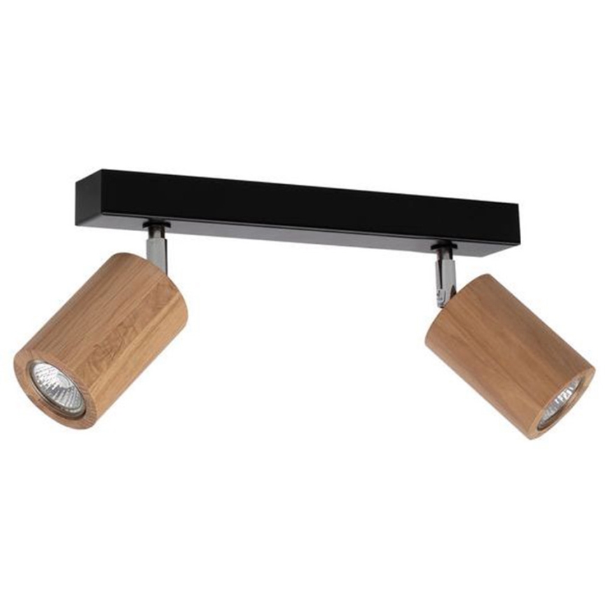 LED Lampa sufitowa punktowa MATTI 2xGU10/5W/230V dąb