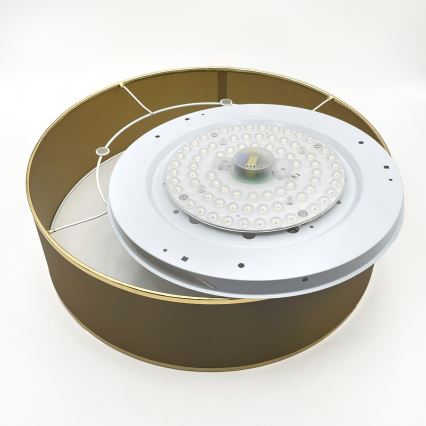 Lampa sufitowa LED SIRJA LED/36W/230V 4000K śr. 45 cm brązowa/złota