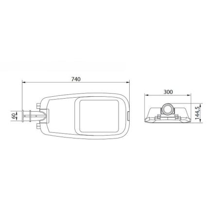 LED Lampa uliczna ACRON PLUS 200 LED/100W/230V IP66