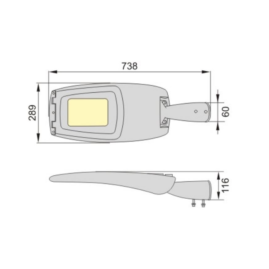 LED Lampa uliczna ADQUEN PLUS LED/100W/230V IP66