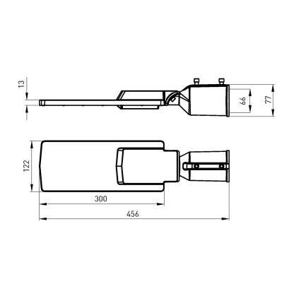 LED Lampa uliczna BOSTON LED/35W/230V IP65